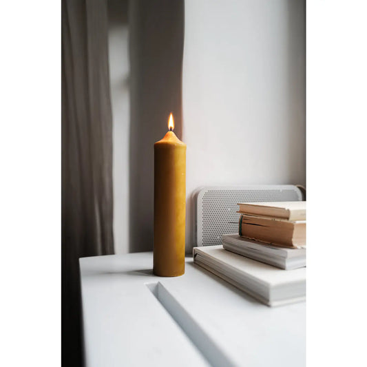 Pillar Beeswax Candle