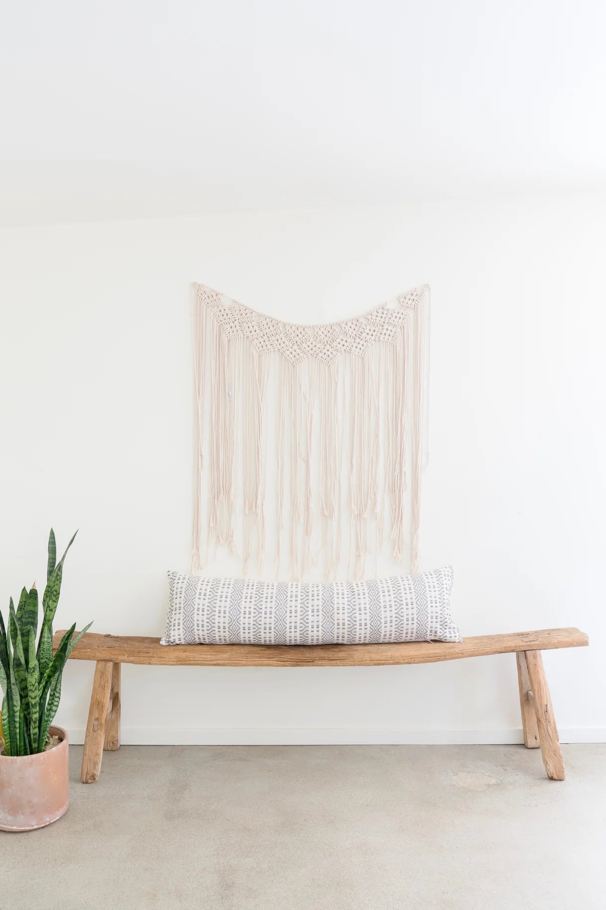 ANDREA LUMBAR PILLOW IN SLATE