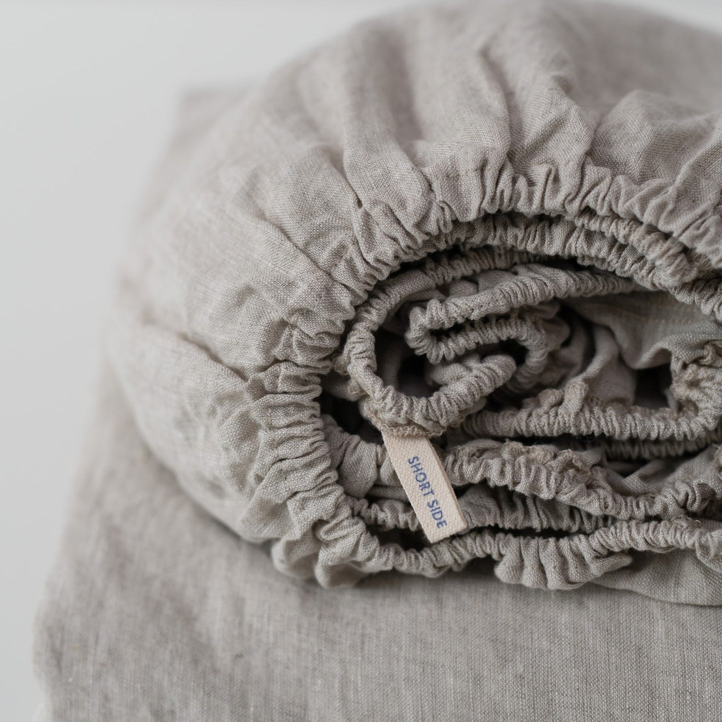 Linen Tales Light Grey Linen Sheet Set