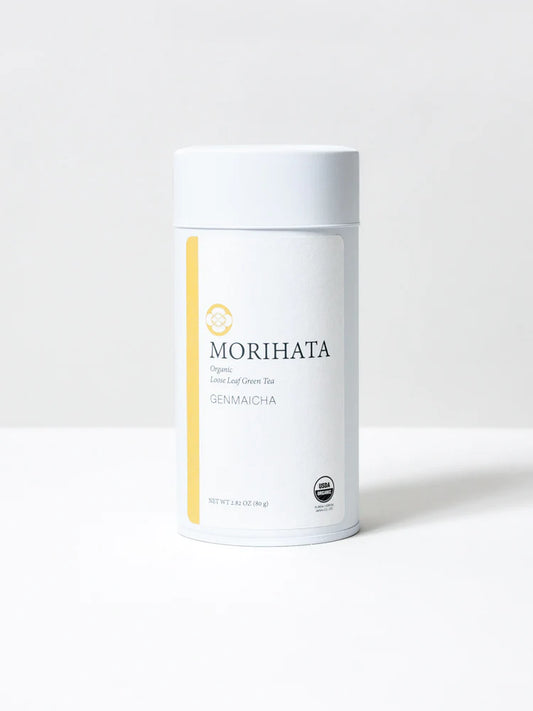 Morihata Organic Genmaicha Loose Leaf Green Tea