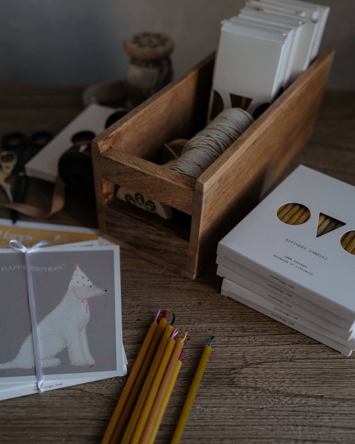 Happy Birthday Card / Grey